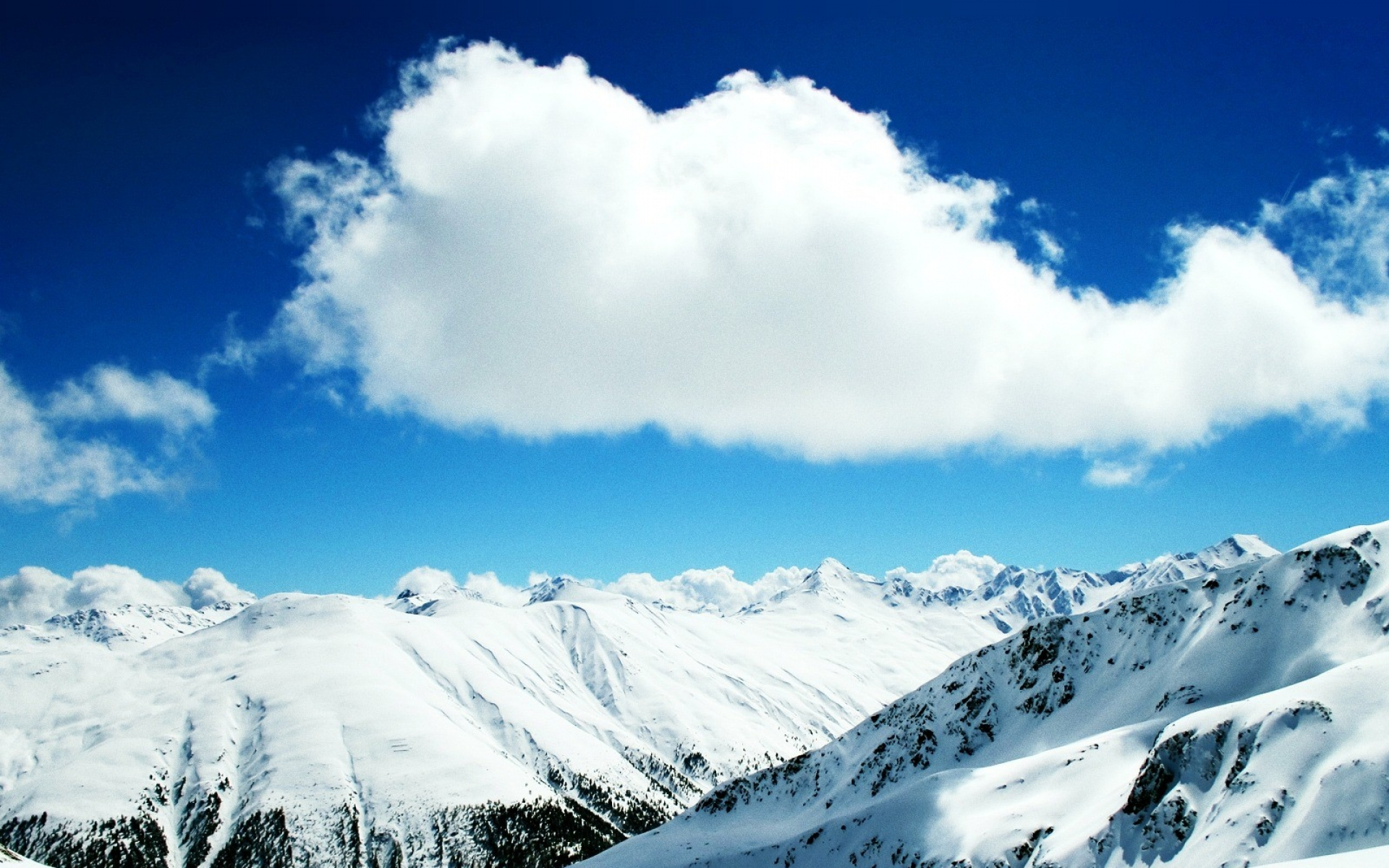 高清风景图片 冬季雪景唯美自然风光高清图片(10)