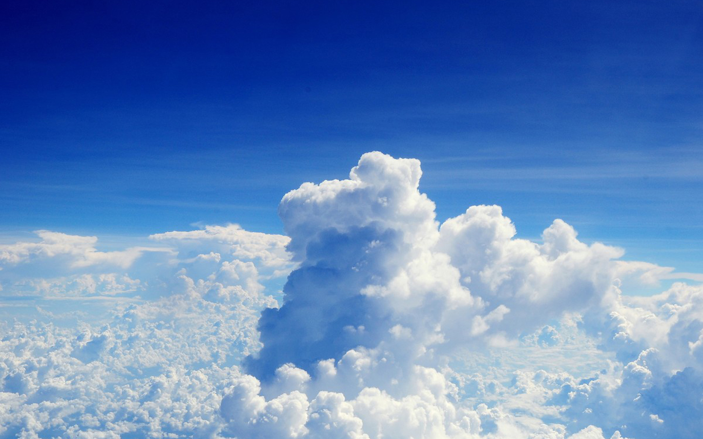 蓝天白云图片高清 最好看的蓝天白云风景图片(3)