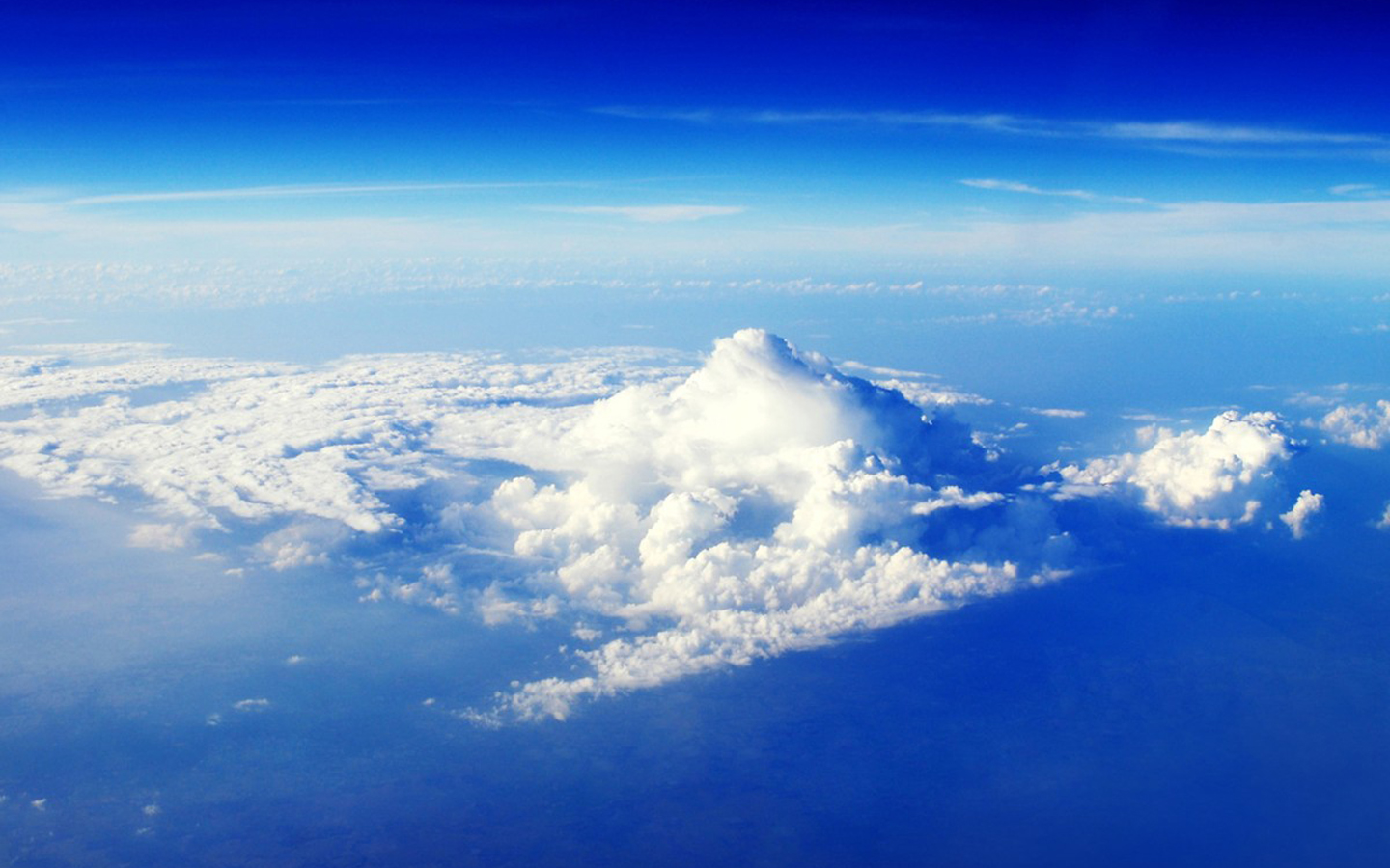 蓝天白云图片高清 最好看的蓝天白云风景图片(4)