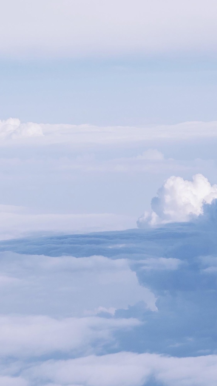 蓝天白云图片 坐望云卷云舒的美感(8)