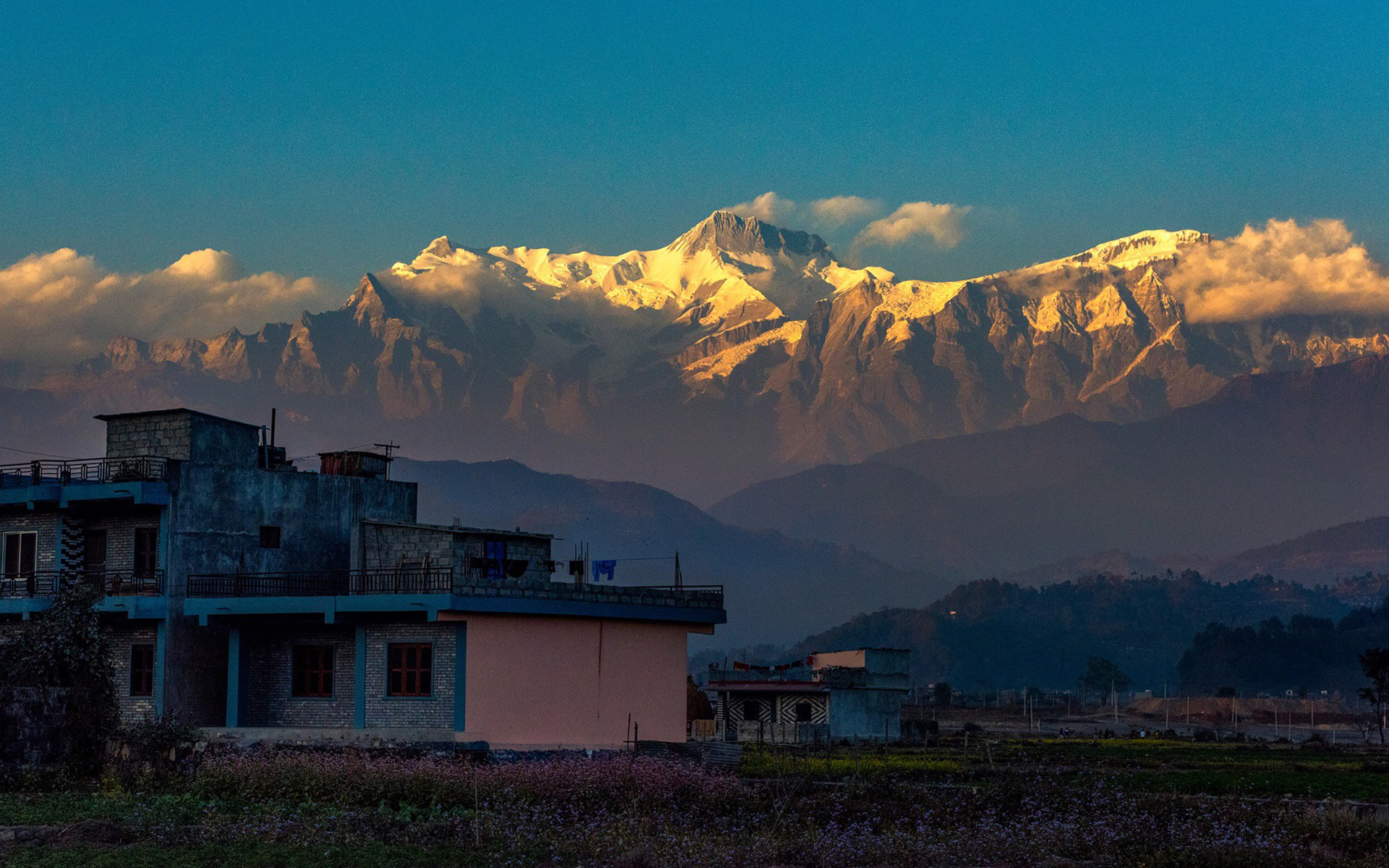 美丽图片大全 尼泊尔自然风景高清图片