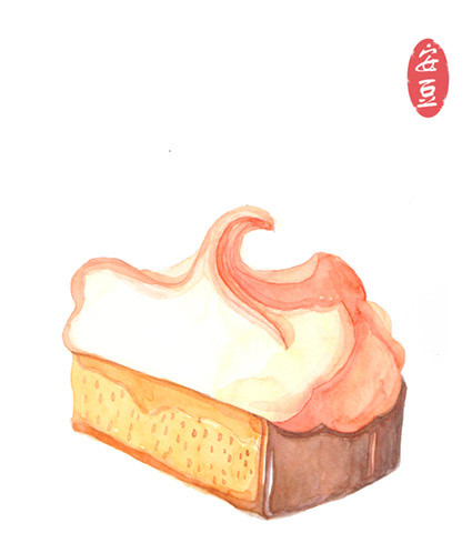 食品手绘图片大全 甜品手绘插画图片(3)
