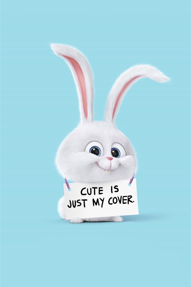 动漫电影爱宠大机密里的小兔子图片 动漫电影爱宠大机密里的小兔(3)