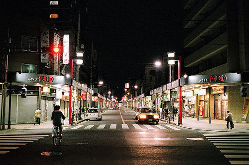 日本唯美意境城市风景摄影图片
