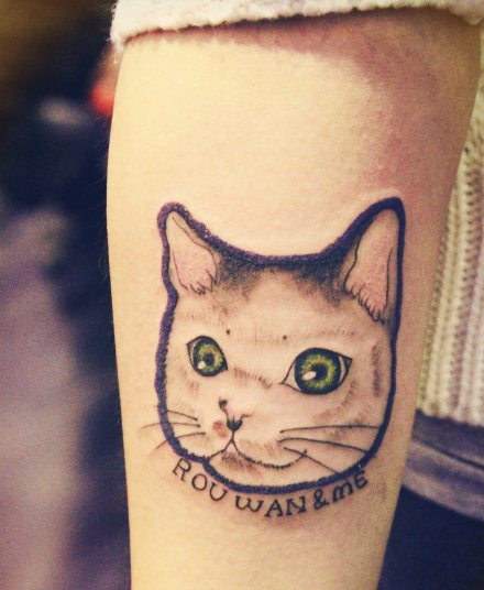 猫的纹身图案大全个性图片