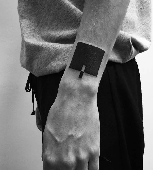 男人纹身图片欣赏手臂小图案