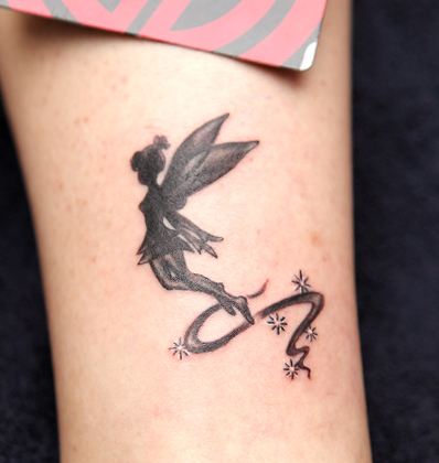 小天使纹身图片个性图案