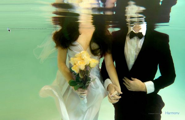 经典海边情侣婚纱摄影图片