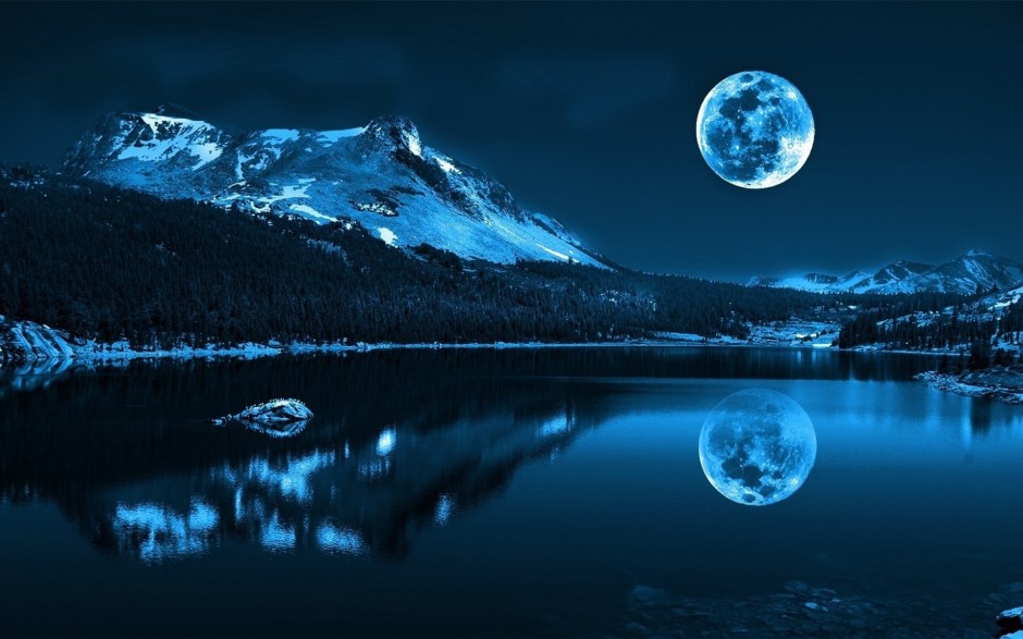 月亮唯美风景图片壁纸大全