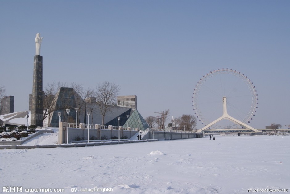 天津冬天风景图片欣赏