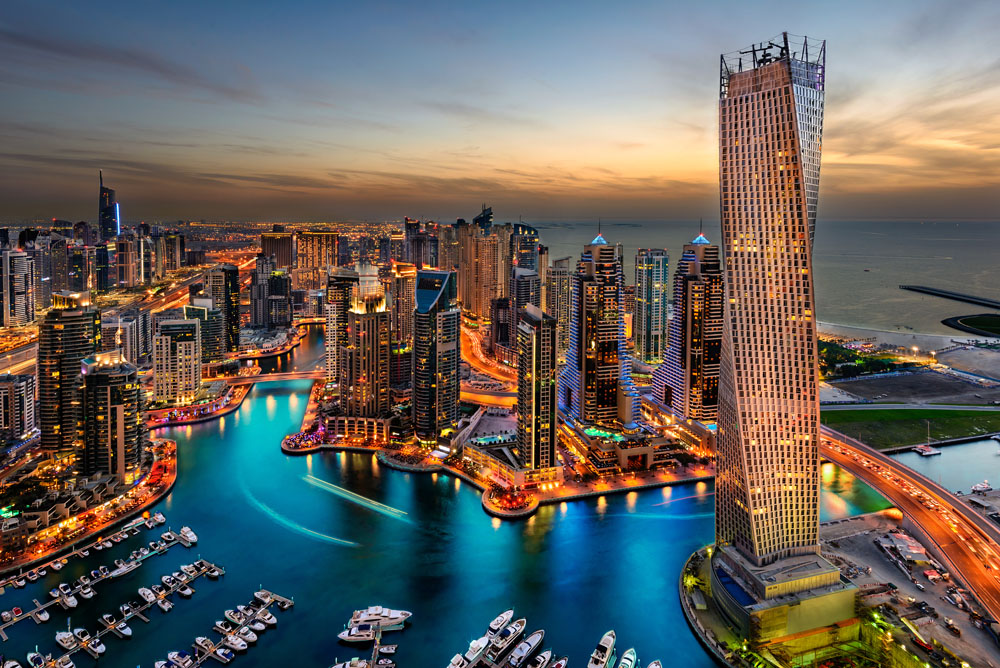 迪拜风景图片高清素材