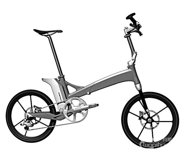 静物素描图片：自行车的绘画步骤(8)