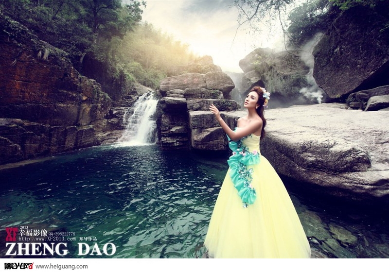 唯美桂林风景时尚婚纱摄影