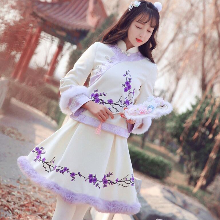 中国风冬衣清新唯美图片