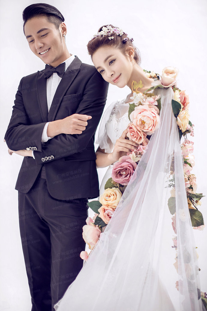 韩式婚纱照风格照片大全