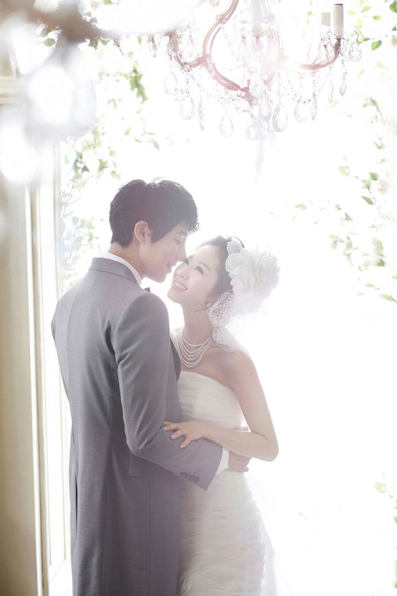 韩国风格婚纱照唯美写真