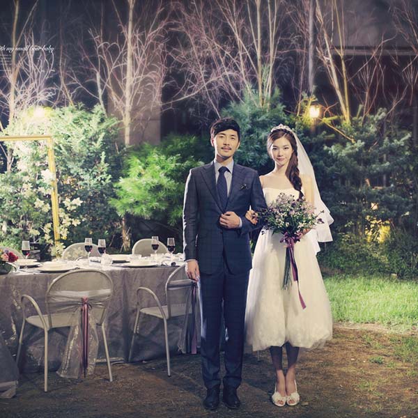 韩国婚纱照风格摄影图片
