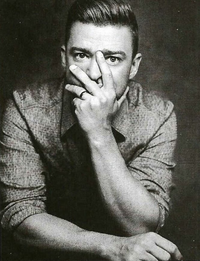 贾老板Justin Timberlake演绎时尚杂志封面