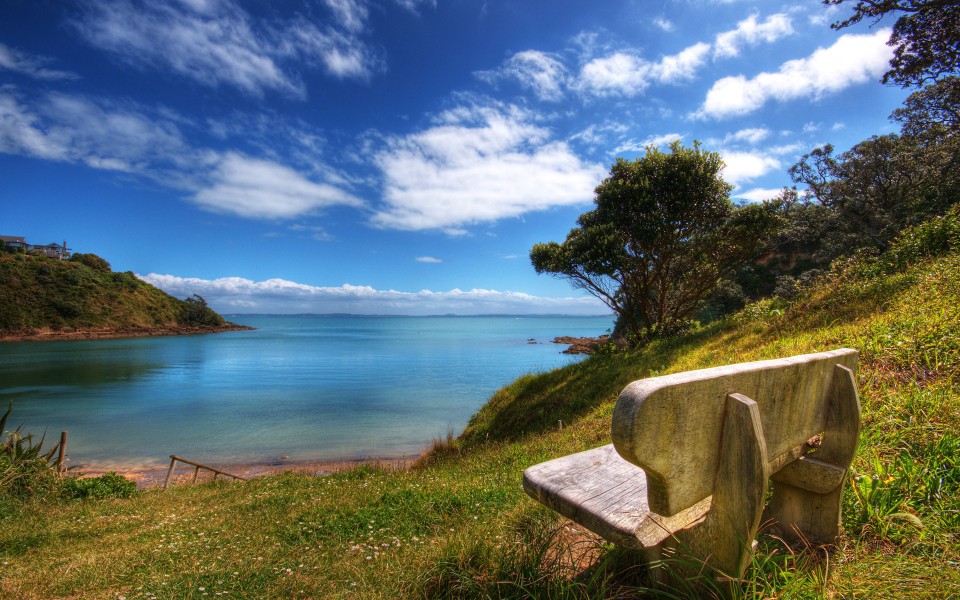 浪漫郊外美景新西兰高清壁纸