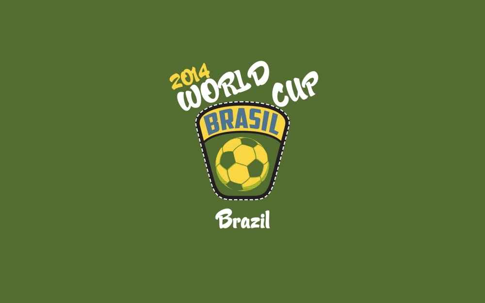 2014巴西世界杯精简创意壁纸
