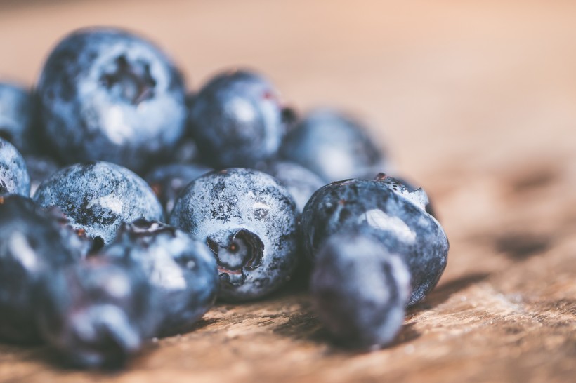 清香可口的蓝莓图片 水果图片(5)