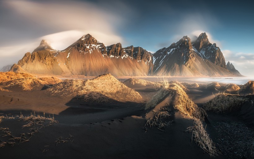唯美冰岛自然风景桌面壁纸 风景图片(2)