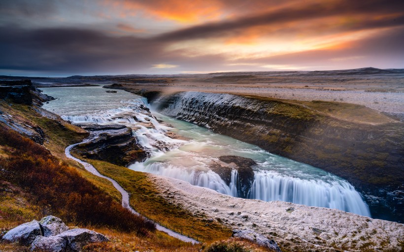 唯美冰岛自然风景桌面壁纸 风景图片(11)