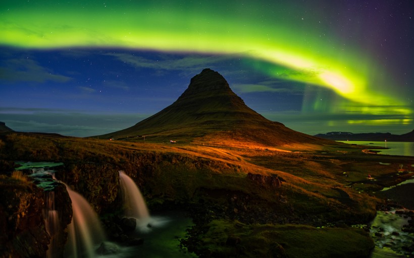 唯美冰岛自然风景桌面壁纸 风景图片(7)