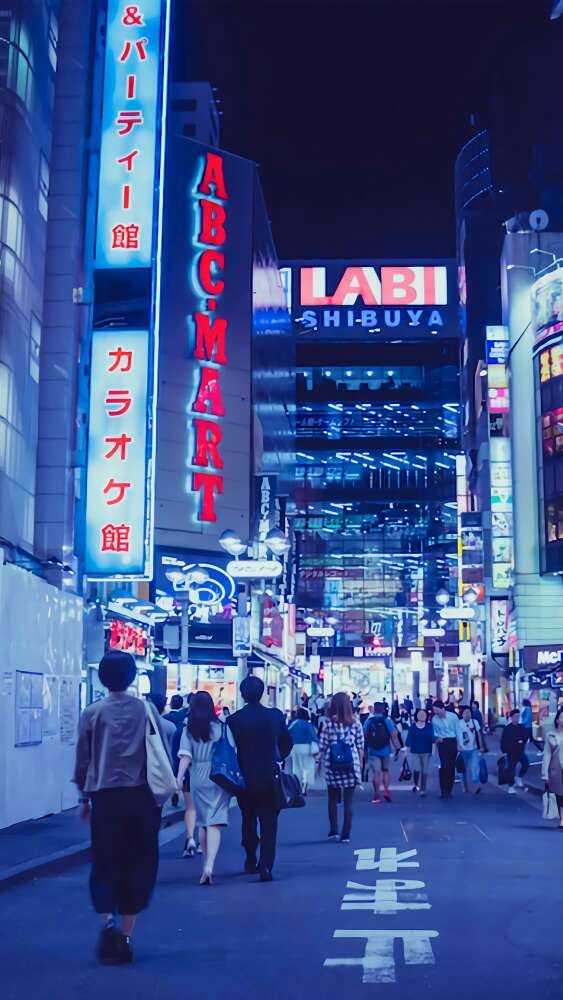 城市街道唯美图片 有意境的日本街道图片(6)