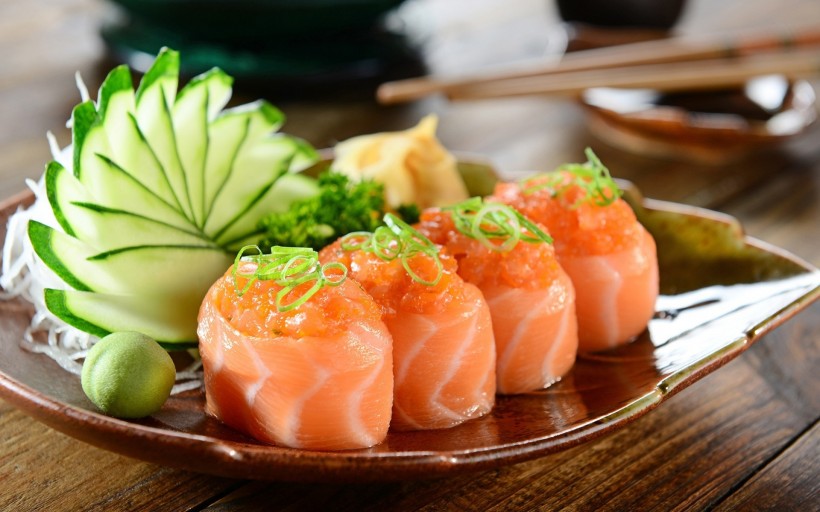 美味的寿司桌面壁纸 美食图片