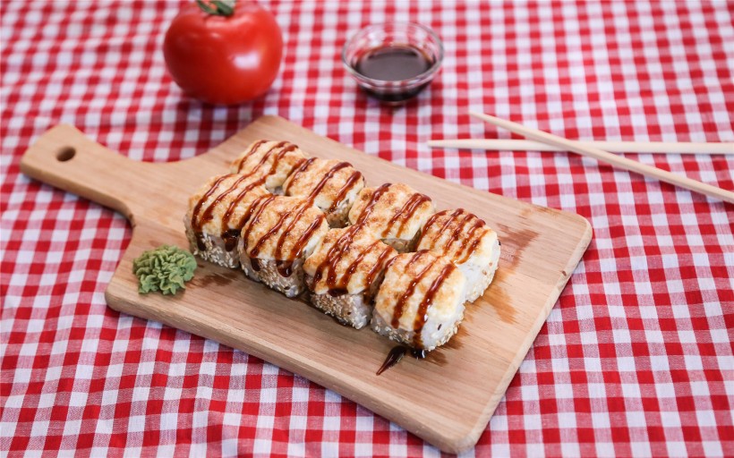 美味的寿司桌面壁纸 美食图片(7)