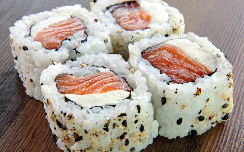 美味的寿司桌面壁纸 美食图片(8)