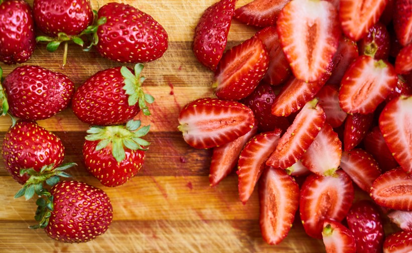 新鲜的草莓图片 美食图片(6)