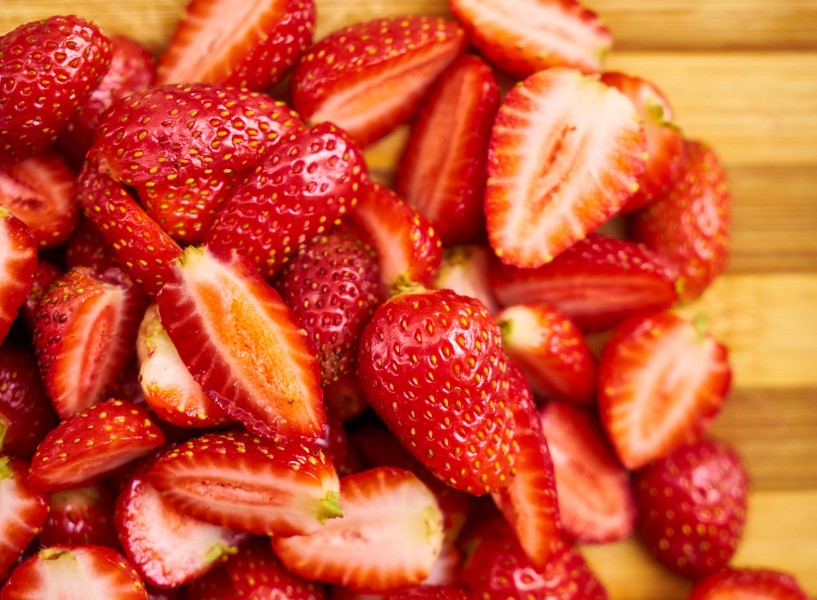 新鲜的草莓图片 美食图片(9)