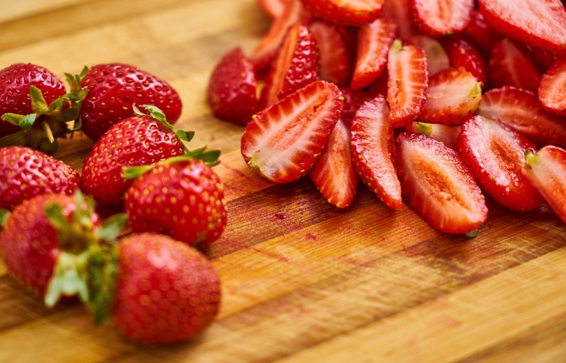 新鲜的草莓图片 美食图片(8)