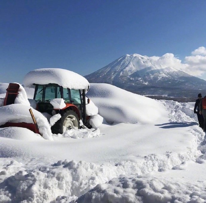 北海道雪景背景图片(3)