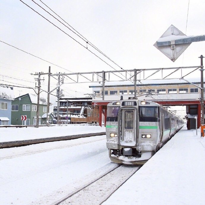 北海道雪景背景图片(2)