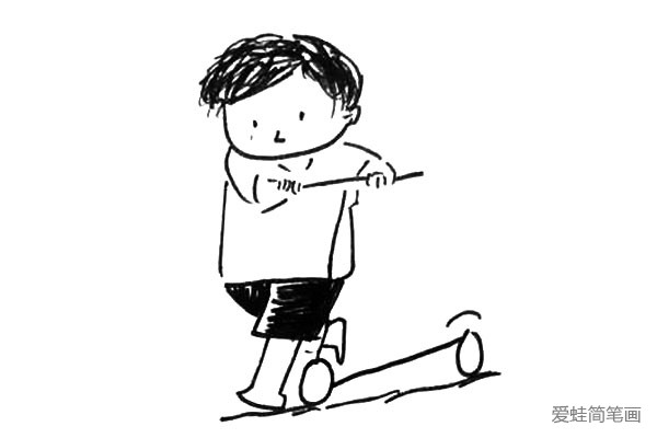 超酷小男孩玩滑板(3)