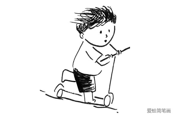 超酷小男孩玩滑板(4)