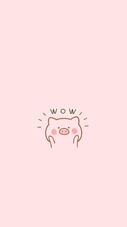2019关于猪的壁纸 粉红猪背景图片(4)