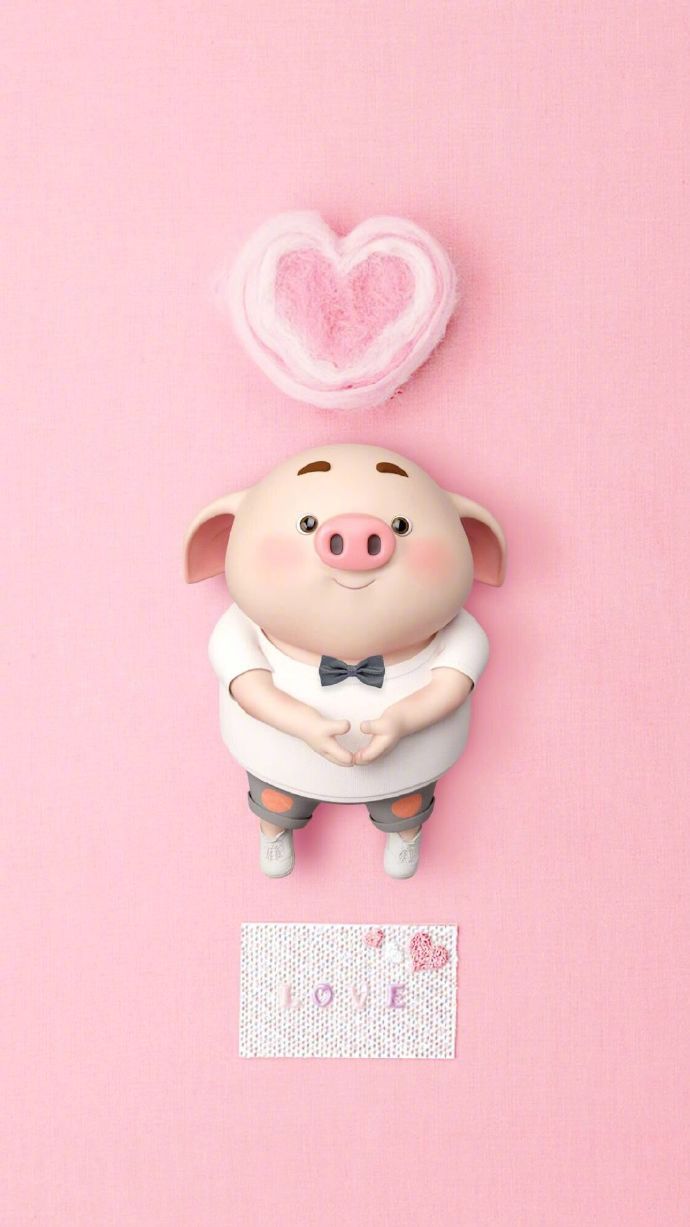 2019猪年可爱猪猪壁纸 猪事顺利(7)