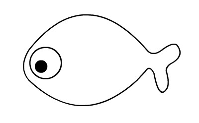 幼儿简笔画图片小鱼(2)
