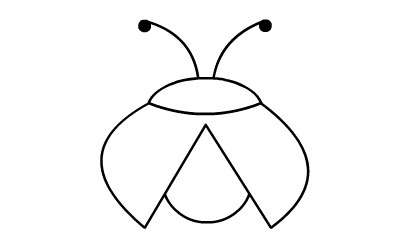简笔画甲壳虫的画法(3)