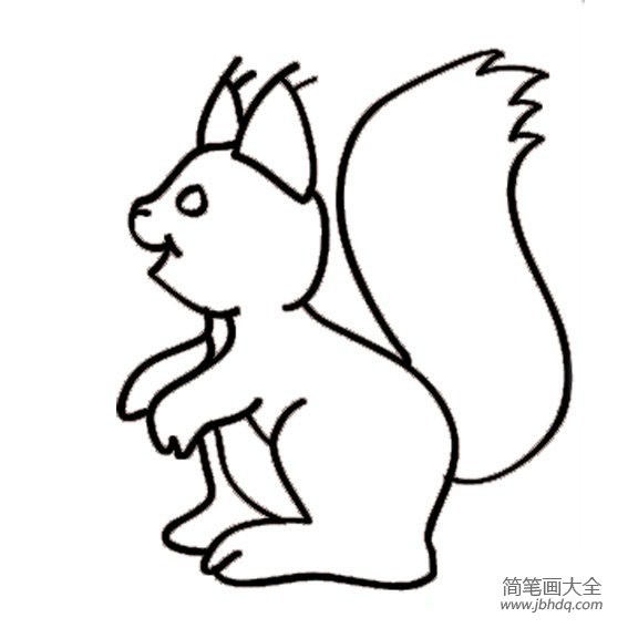 儿童学画的松鼠(2)