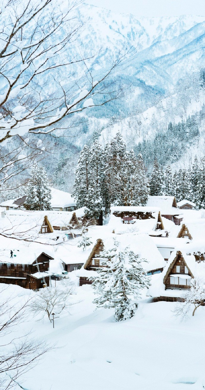 关于冬天雪景的唯美图片大全(5)