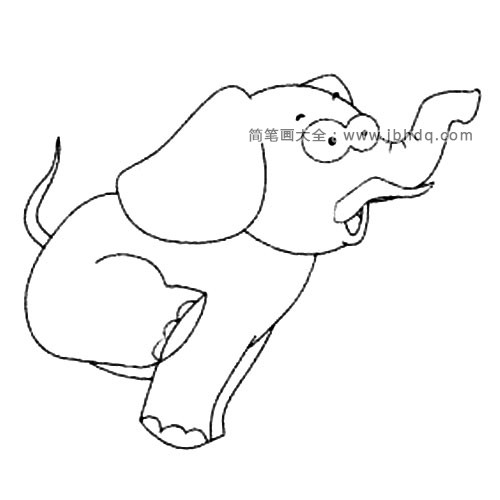 动物的画法 大象(3)