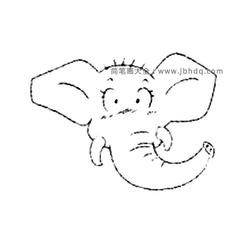 动物的画法 大象(4)