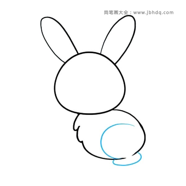 很容易学会的兔子简笔画(6)