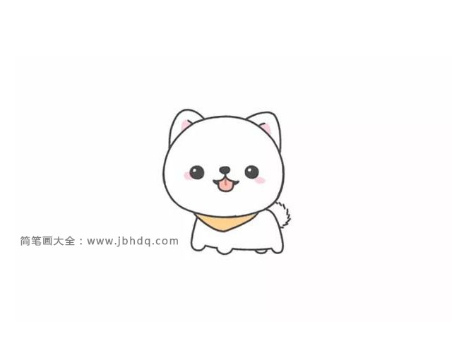 画可爱的小狗——博美犬(7)