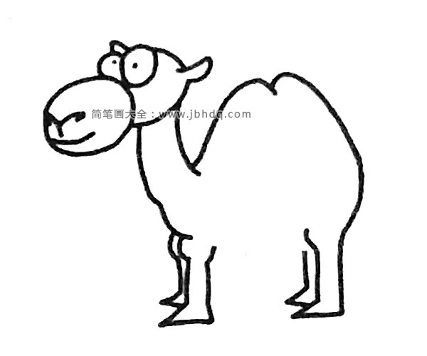 四步学画骆驼(3)